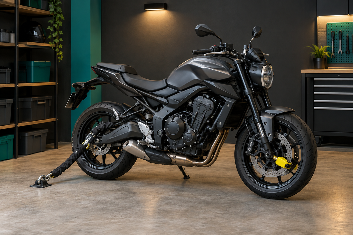 How to Stop Your Motorcycle Being Stolen: A Layered Approach