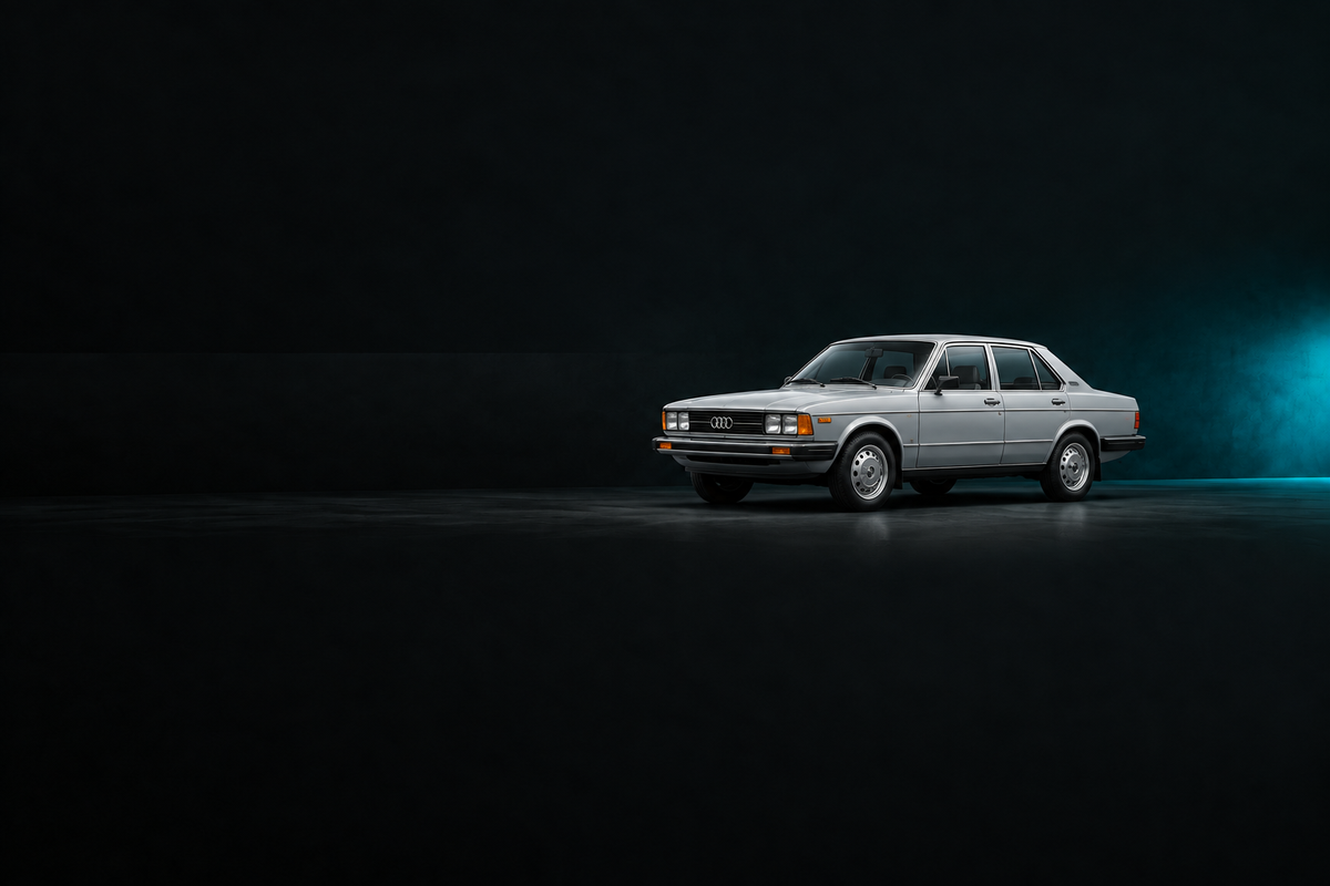 Audi 100 full-car banner