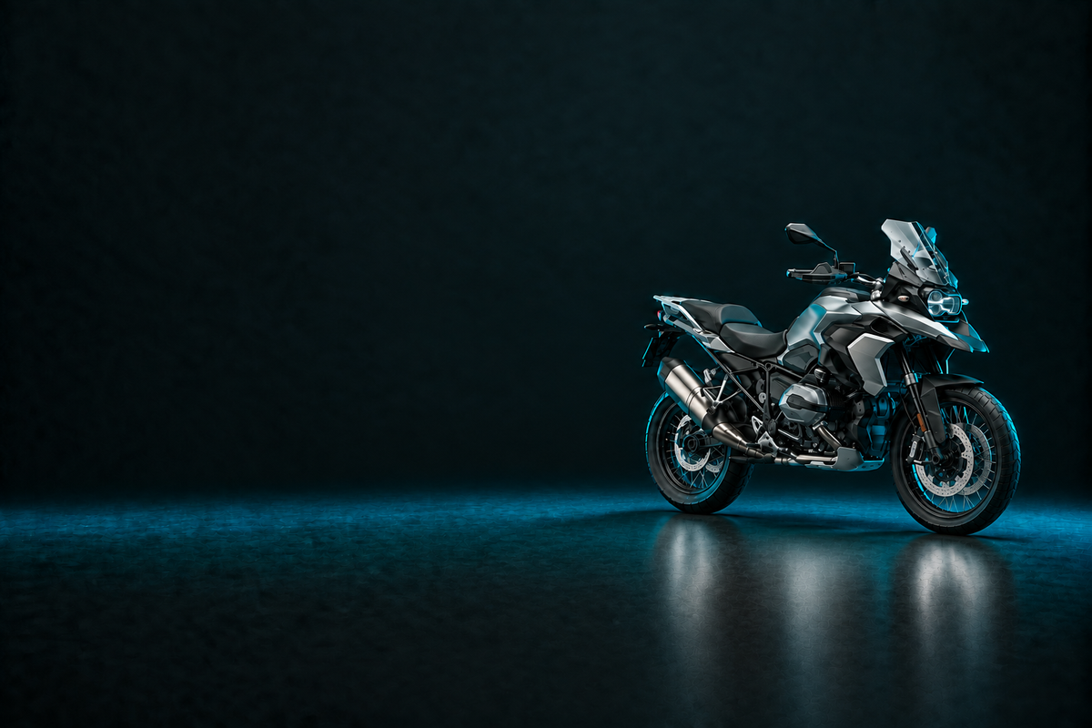 BMW motorcycle parts collection banner