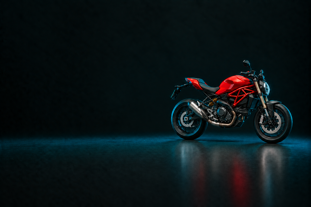 Ducati motorcycle parts collection banner