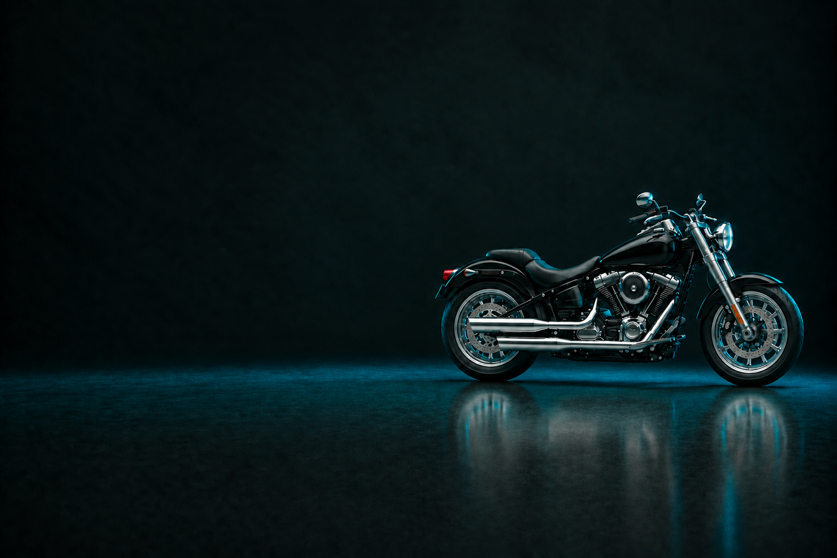 Harley-Davidson motorcycle parts collection banner