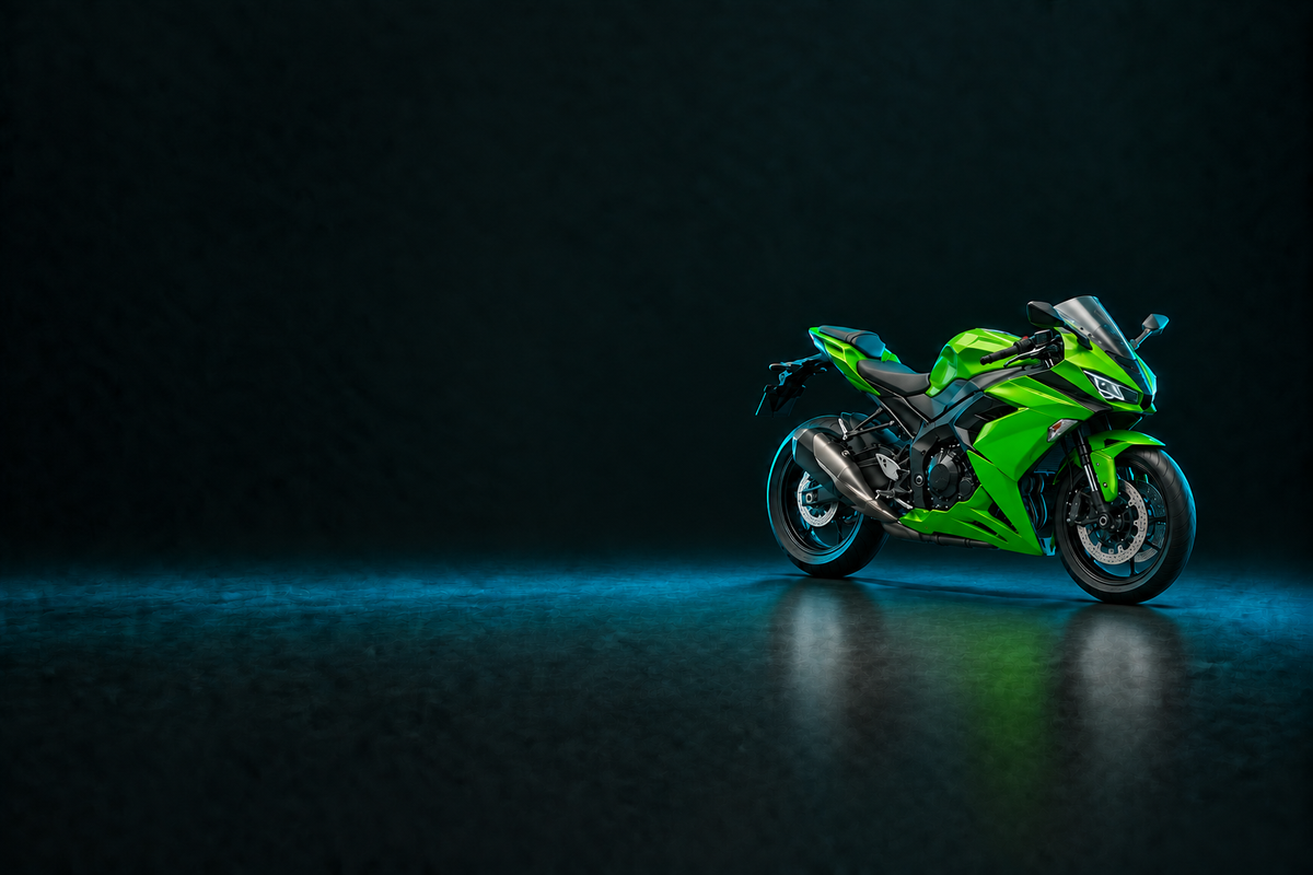 Kawasaki motorcycle parts collection banner