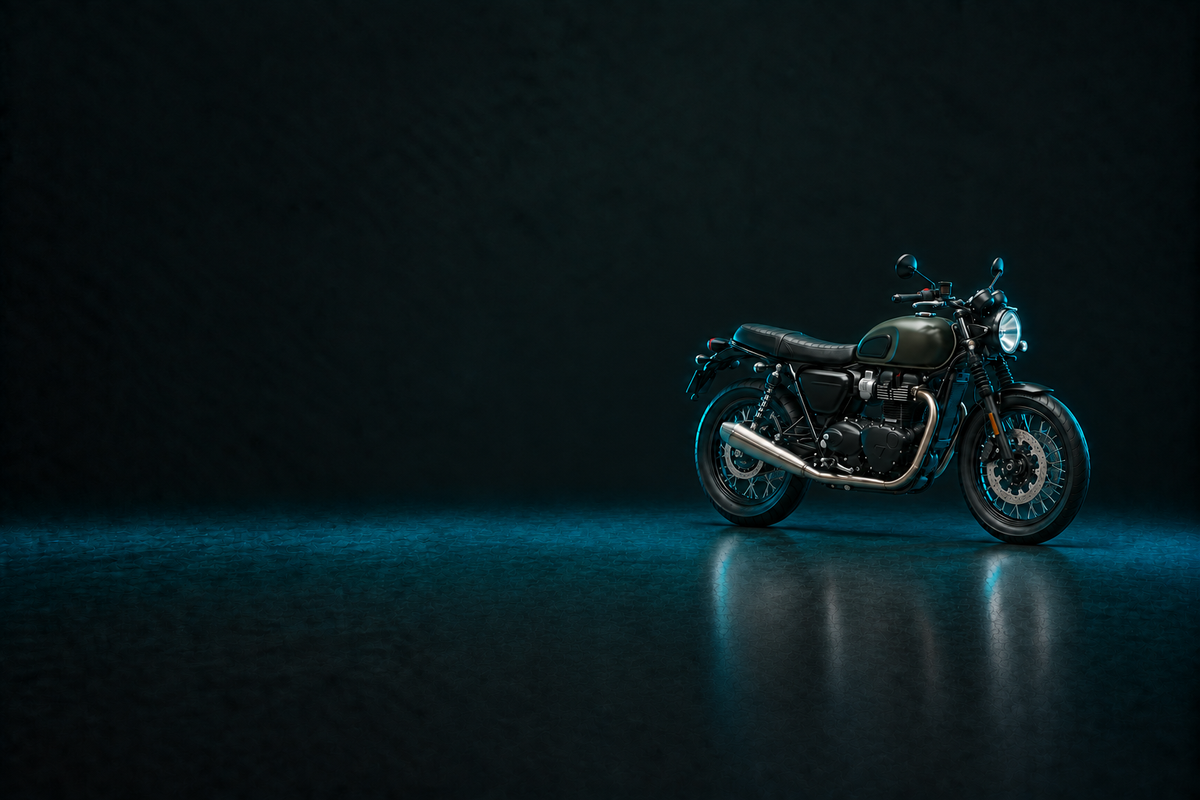 Triumph motorcycle parts collection banner