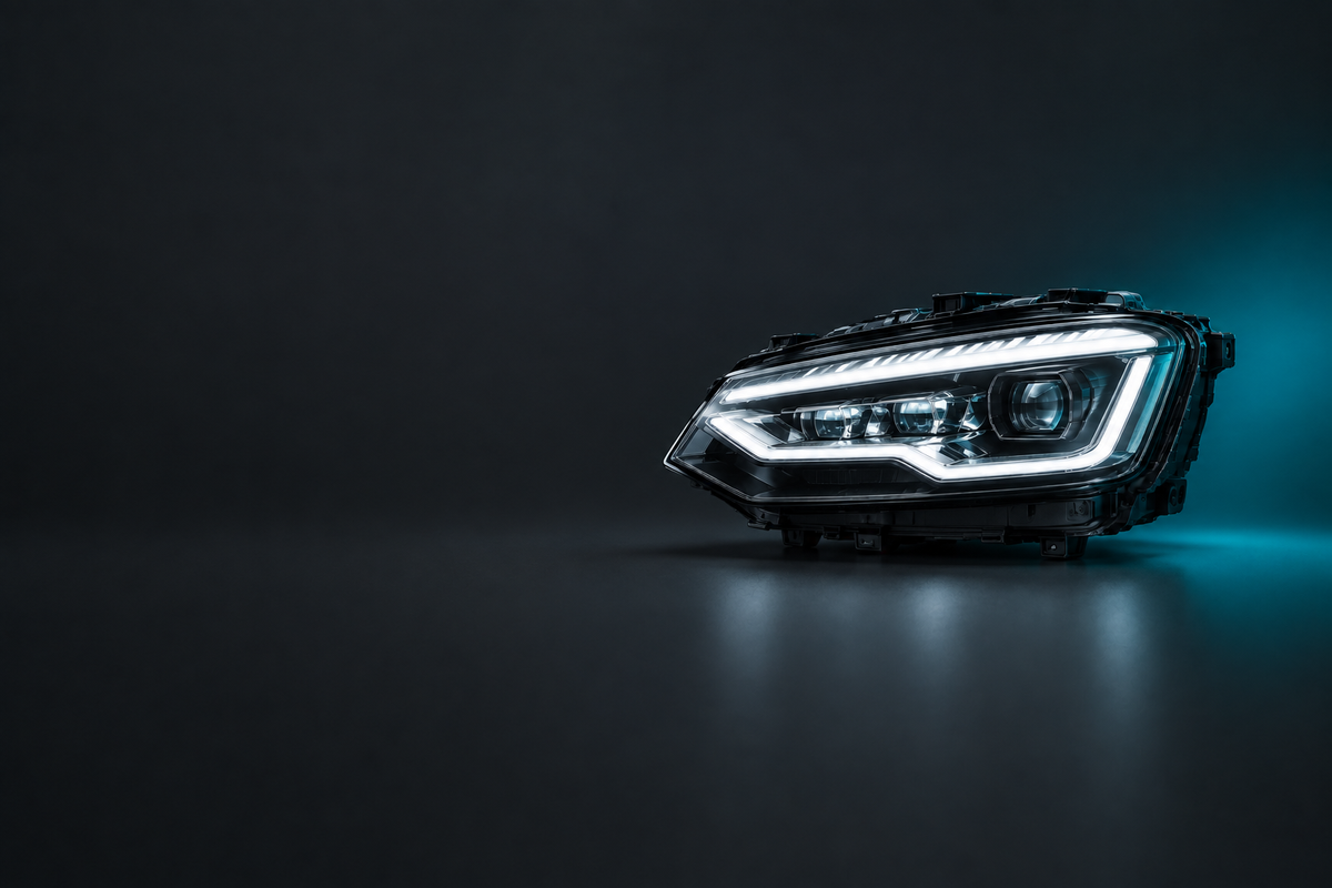 Reframed Audi A4 Headlights banner
