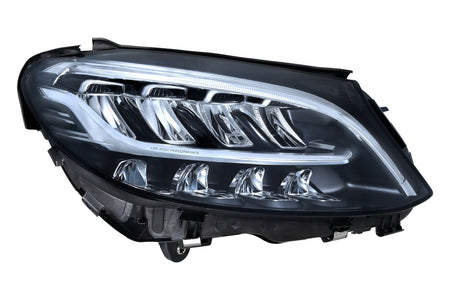 Hella LED Right Headlight for Mercedes-Benz, OEM quality, OEM 205 906 26 06, MPN 1LX 014 827-541