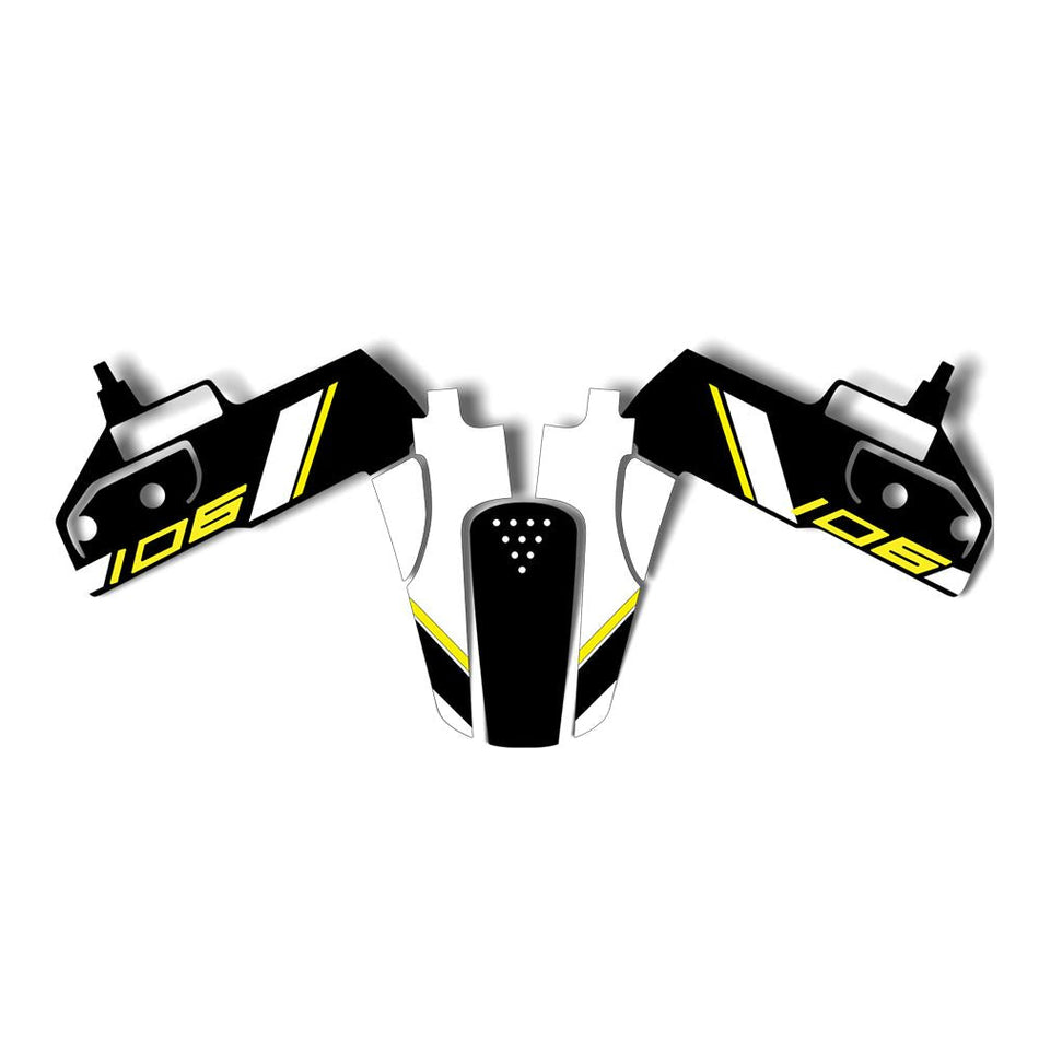 Motorcycle Scratch-Resistant Protection Sticker Kit - for Husqvarna | Eurowagens