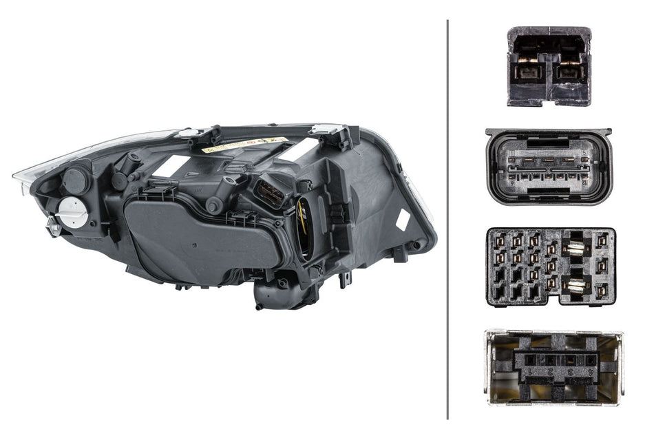 Hella Bi-Xenon Left Headlight – BMW | OEM 6 942 743 - View 2