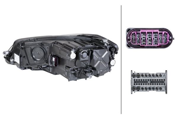 Volkswagen Golf VII Right Headlight | Hella OEM 5G1 941 036 B