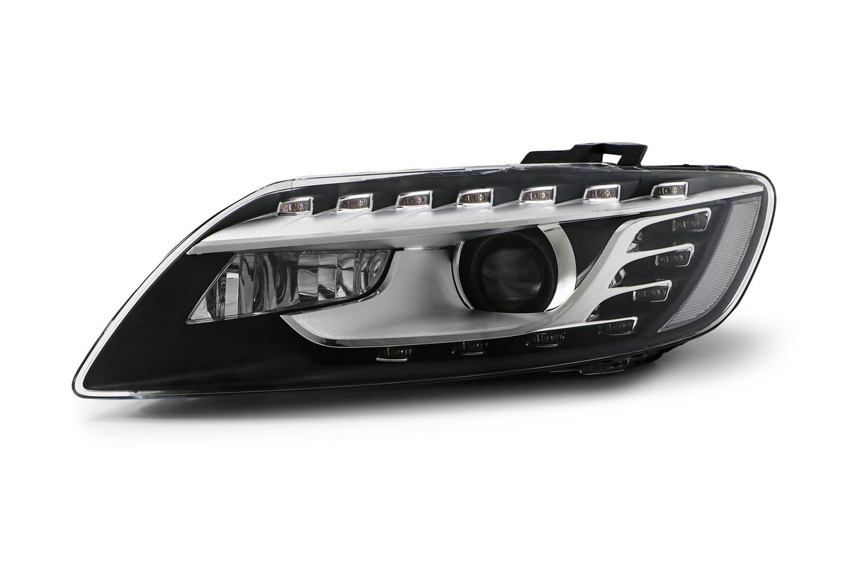 Audi Q7 Left Headlight, Valeo OEM, OEM 4L0941029AG, MPN 44139