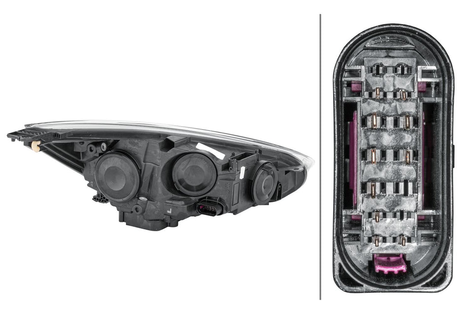 Hella Left Headlight – Ford | OEM 1 866 234, MPN 1EE 354 827-111 - View 2