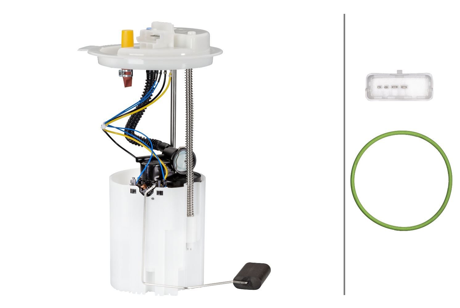 Fiat Panda Fuel Pump, Hella OEM, OEM 51863983 - View 2