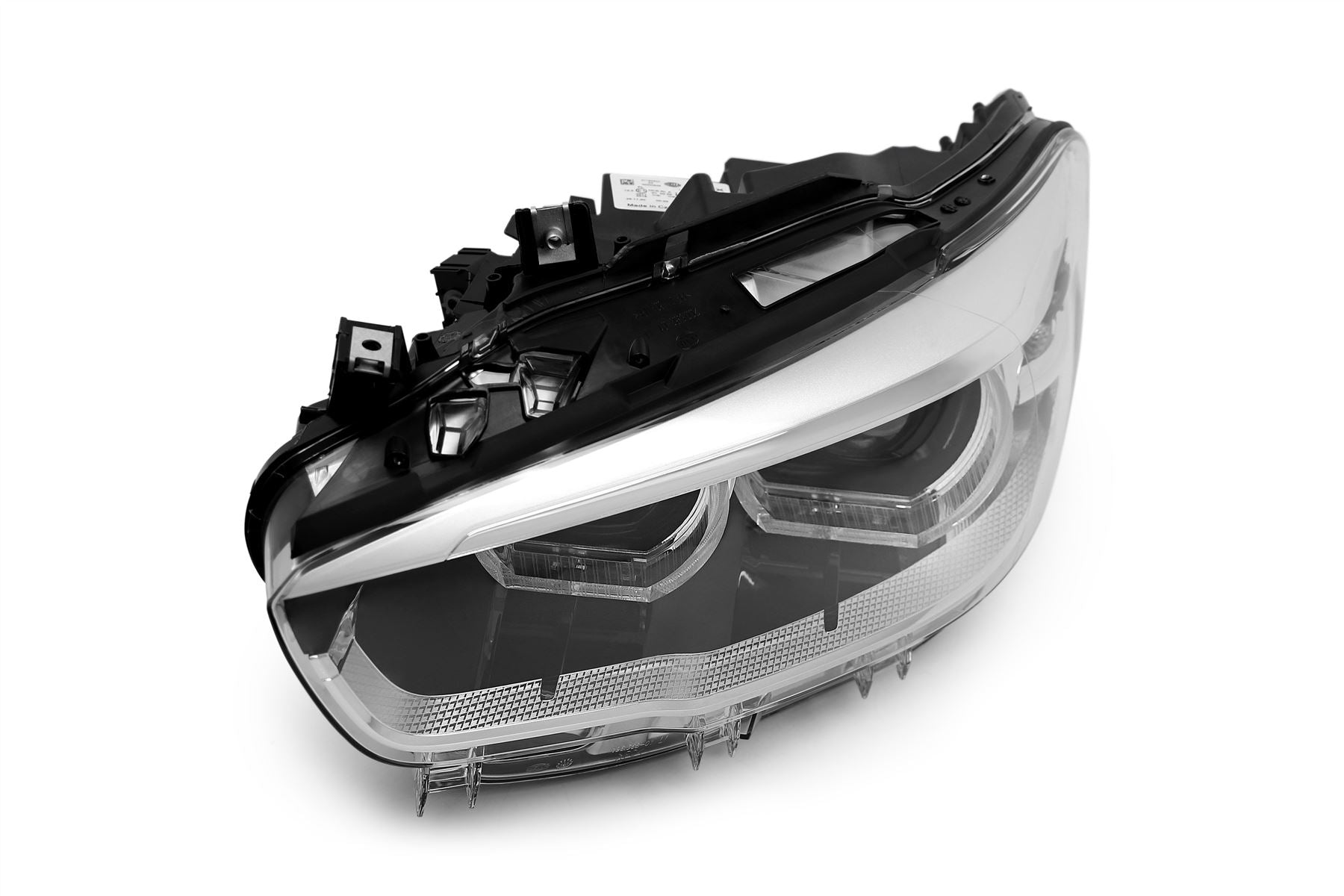 BMW 1 Series Left Headlight, Hella OEM, OEM 63117414143 - View 6
