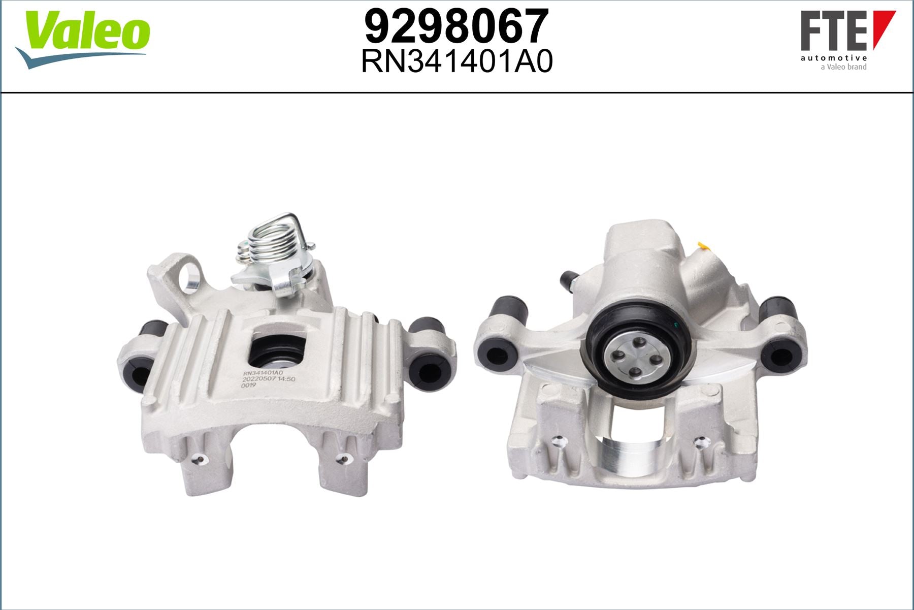 Mini Mini Right Brake Caliper Right, Valeo OEM, OEM 6763730, MPN 9298067