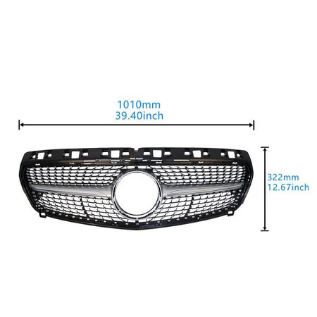 Bumper Grille Front - for Mercedes-Benz - OEM 2825008 | Eurowagens - View 7