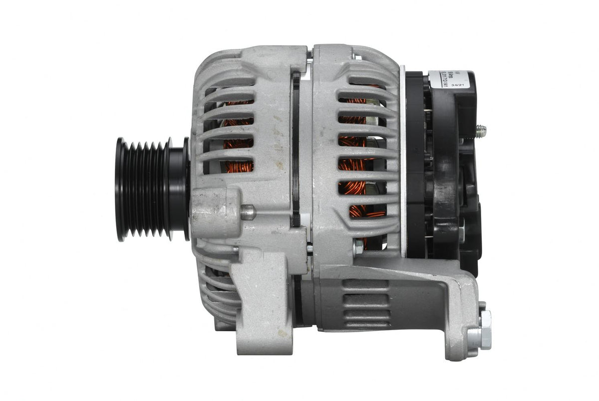 BMW 7 Series (F01, F02, F03, F04) Alternator, Hella OEM, OEM 12 31 7 519 721, MPN 8EL 011 712-141