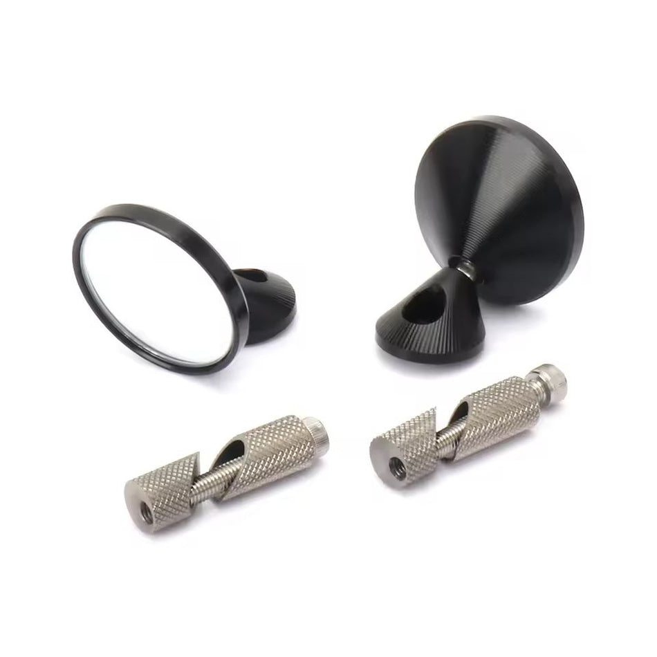 Bar End Mirror Black - for Vespa | Eurowagens