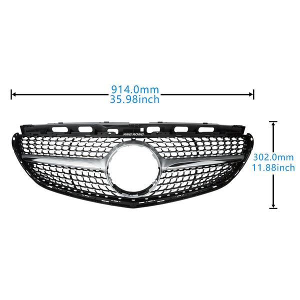 Bumper Grille Front - for Mercedes-Benz - OEM 2825012 | Eurowagens - View 11
