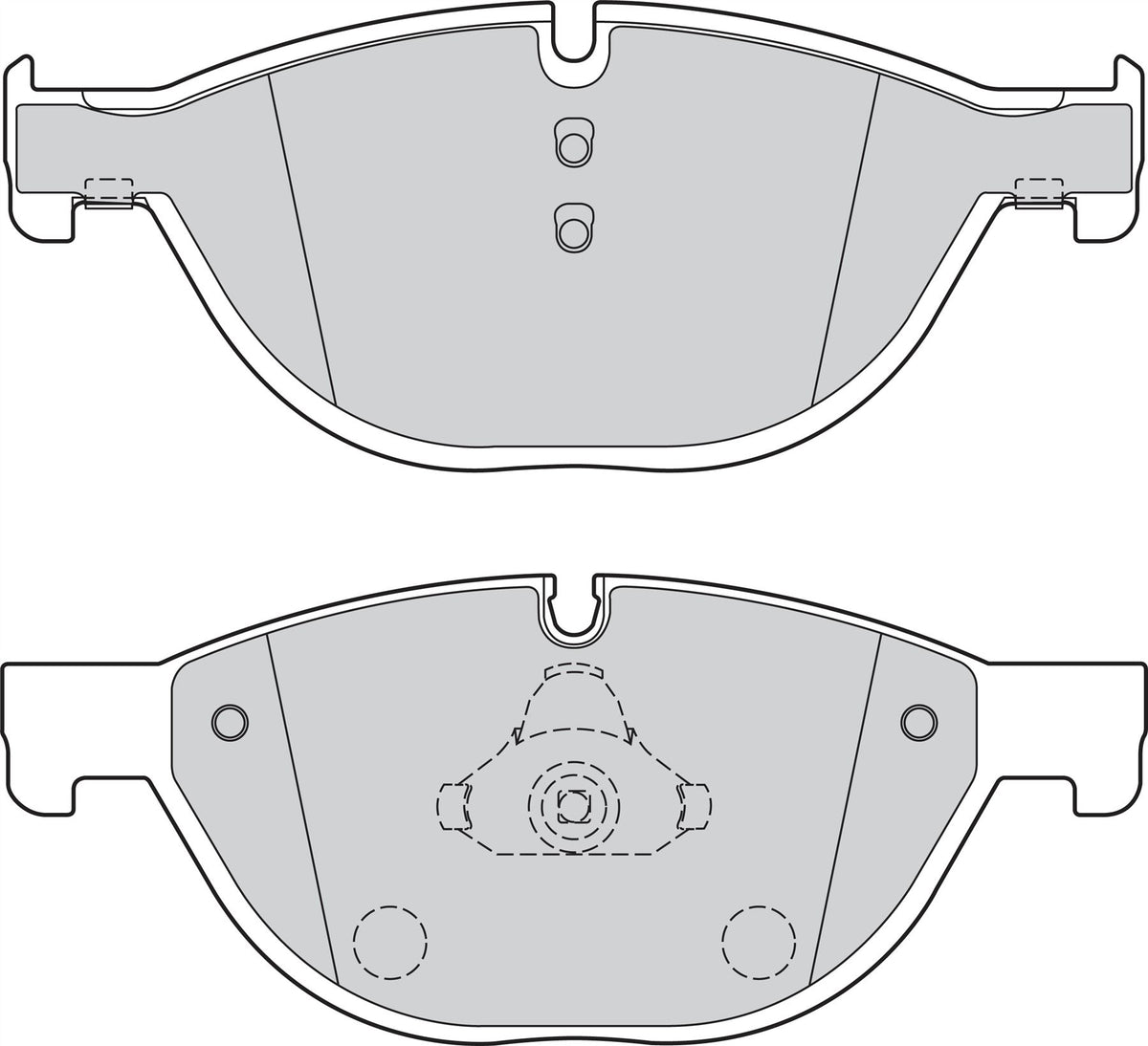 Valeo Front Brake Pad Set for BMW, OEM quality, OEM 34 11 6 775 318, MPN 302275