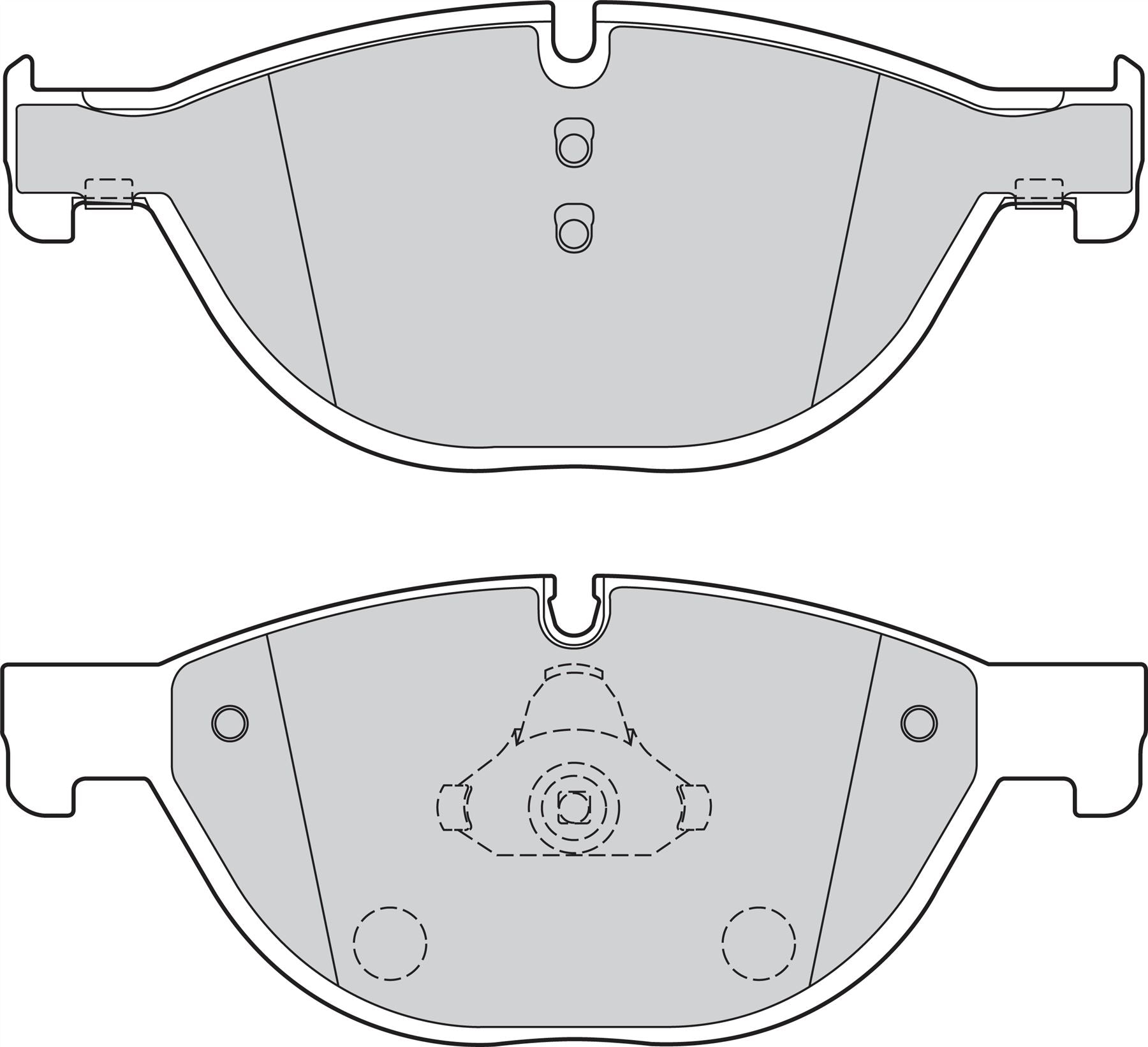Valeo Front Brake Pad Set for BMW, OEM quality, OEM 34 11 6 775 318, MPN 302275