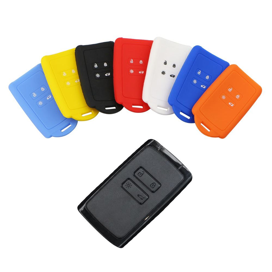 Silicone Key Case Cover Yellow - for Renault | Eurowagens