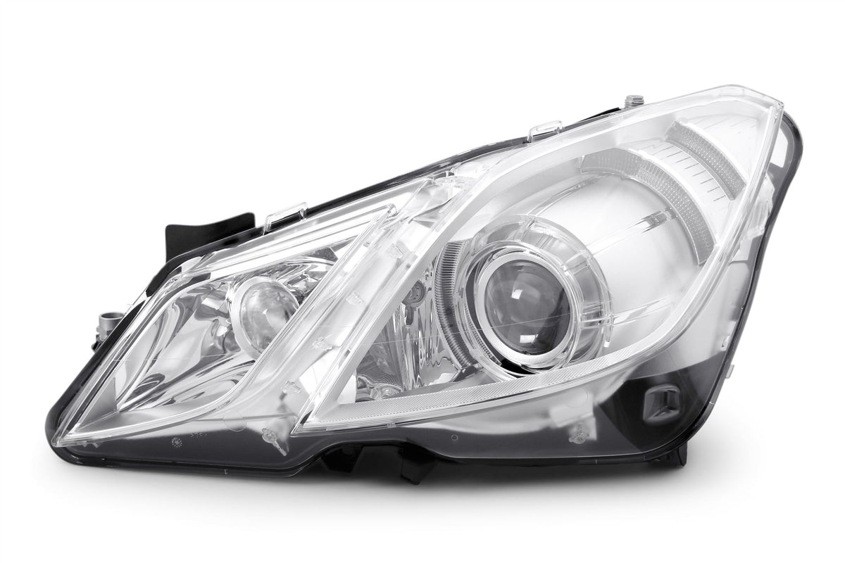 Mercedes-Benz E-Class Left Headlight, Hella OEM, OEM 2078200539 - View 3