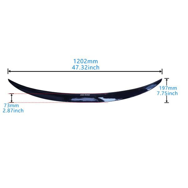 Boot Spoiler Rear - for BMW | Eurowagens - View 2