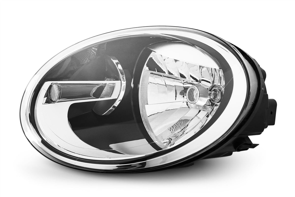 Volkswagen Beetle Left Headlight, Hella OEM, OEM 5C2941005 - View 2