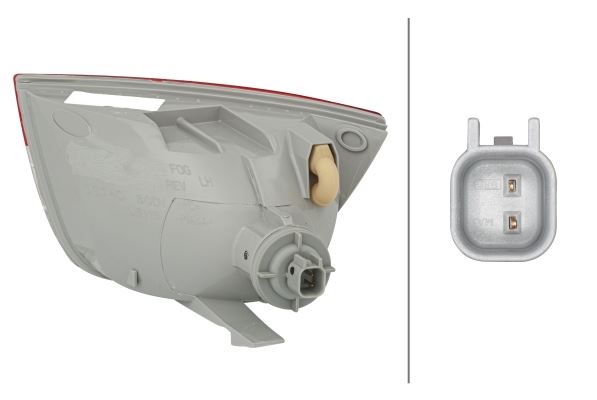 Ford Focus II Reverse Light, Hella OEM, OEM 1 063 886 - View 3