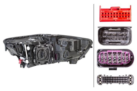 Hella LED Left Headlight for Audi, OEM quality, OEM 4G0 941 773 J - View 2