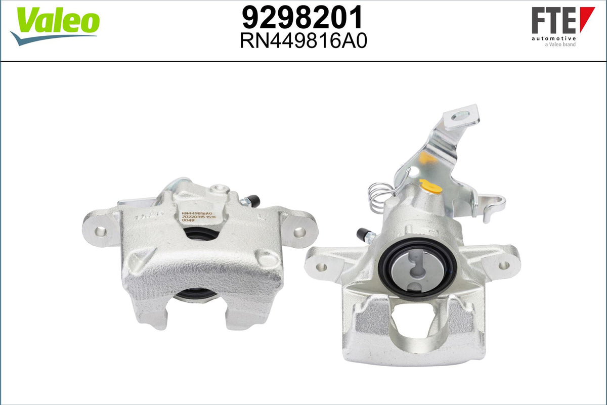 Valeo Right Brake Caliper Right for Vauxhall, Renault & more, OEM quality, OEM 4400100QAA, MPN 9298201