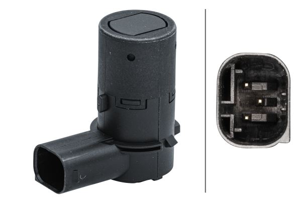 Renault Laguna II Park Distance Sensor, Hella OEM, OEM 82 00 049 263, MPN 6PX 358 141-521
