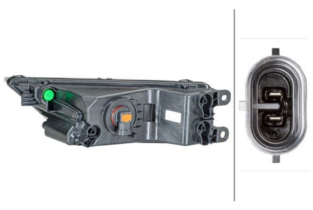 Hella Right Front Fog Light for Volkswagen, OEM quality, OEM 5NA 941 700 B - View 3