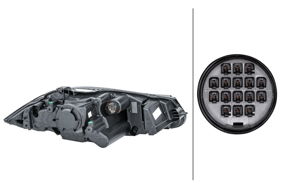 Hella Bi-Xenon LED Left Headlight – Jaguar | OEM 02C2Z 26714 - View 2