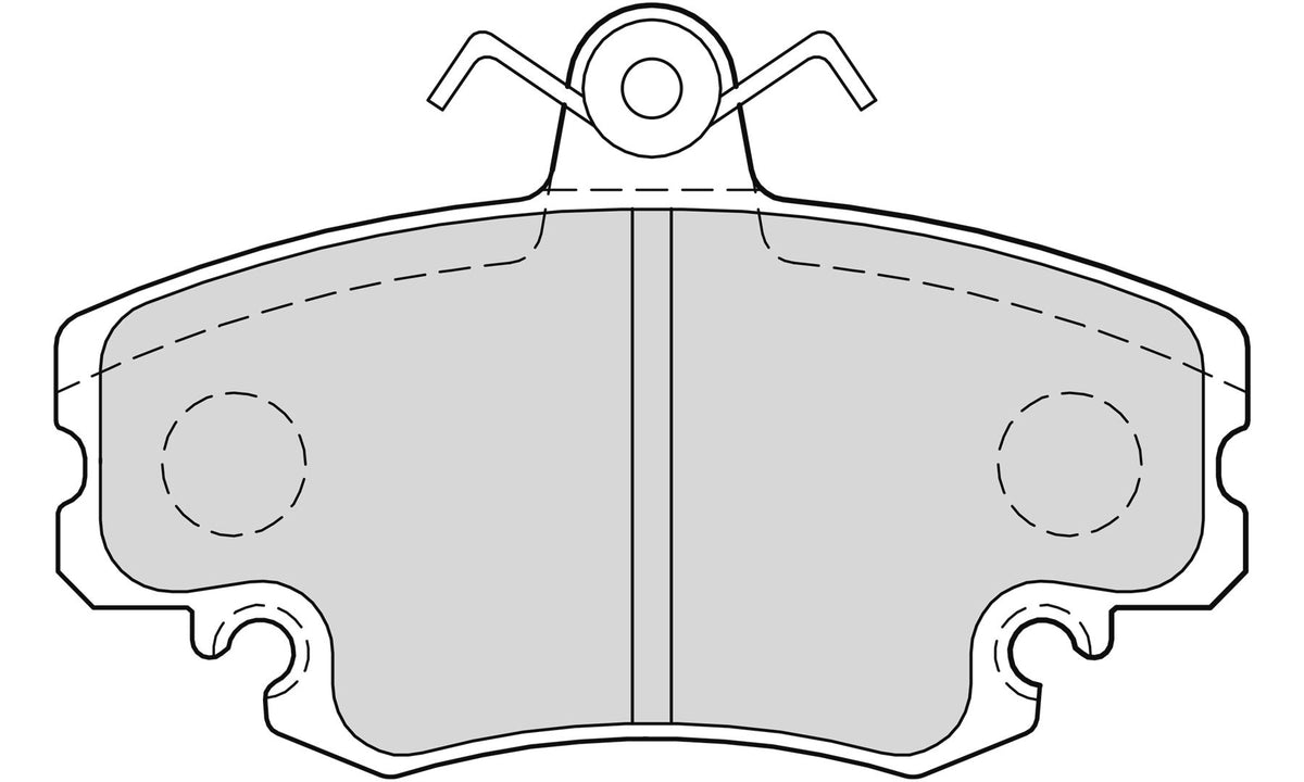 Valeo Front Brake Pad Set for Renault, Peugeot & more, OEM quality, OEM 4253-10, MPN 301002