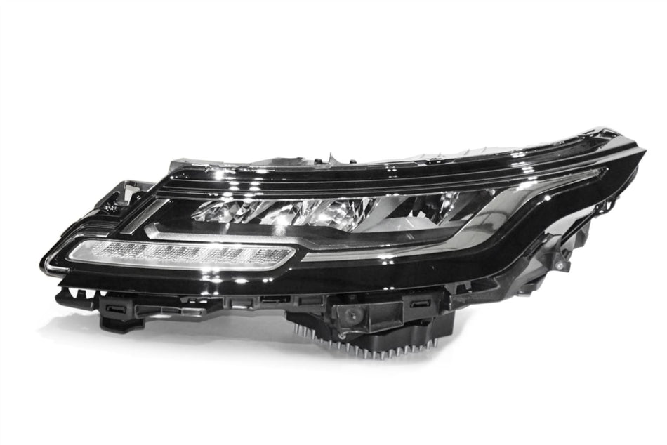 Range Rover Evoque Left Headlight, Valeo OEM, OEM LR116012, MPN 450964