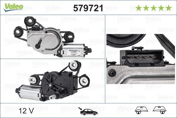 Seat Ibiza Rear Wiper Motor, Valeo OEM, OEM 6J4955711 - View 4
