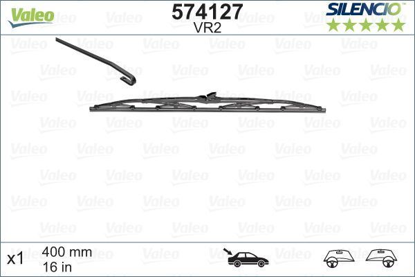 Renault Clio Rear Wiper Blade, Valeo OEM, OEM VR2 - View 5