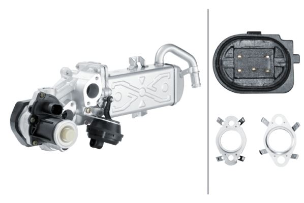 Hella EGR Valve for Seat, Audi & more, OEM quality, OEM 03L 131 512 AP, MPN 6NU 358 167-001