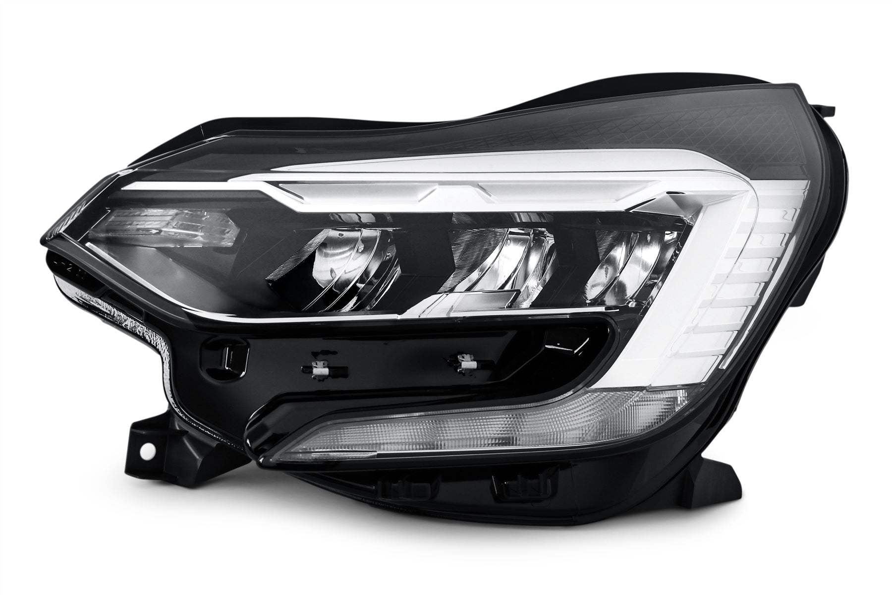 Hella LED DRL Left Headlight for Renault, OEM quality, OEM 260603358R, MPN 1LX 013 930-831