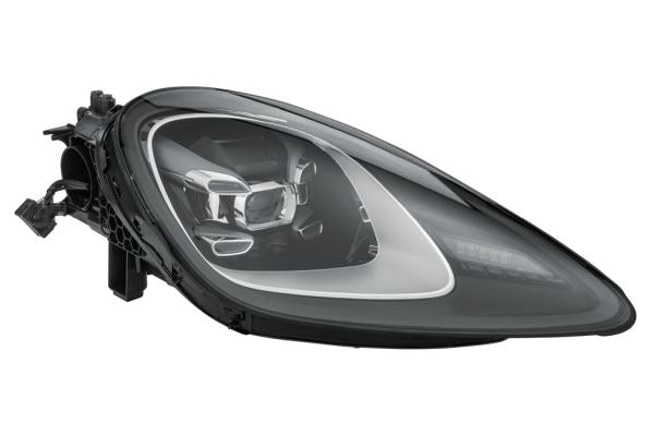 Porsche Cayenne Right Headlight, Hella OEM, OEM 9Y0 941 034 AA, MPN 1EX 014 690-041