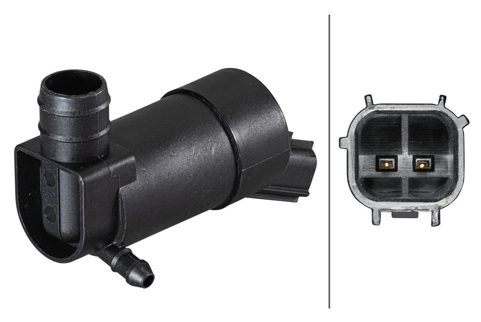 Hella Washer Pump for Ford & Volvo, OEM quality, OEM 1 357 105 - View 2