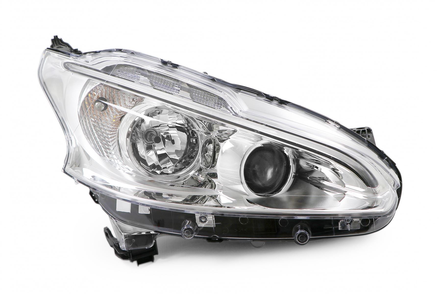 Peugeot 208 Right Headlight, Valeo OEM, OEM 9802221780, MPN 44751