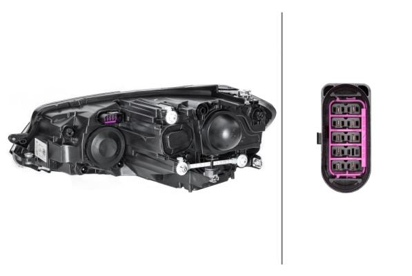 Hella Right Headlight – Volkswagen | OEM 5G1 941 006 D