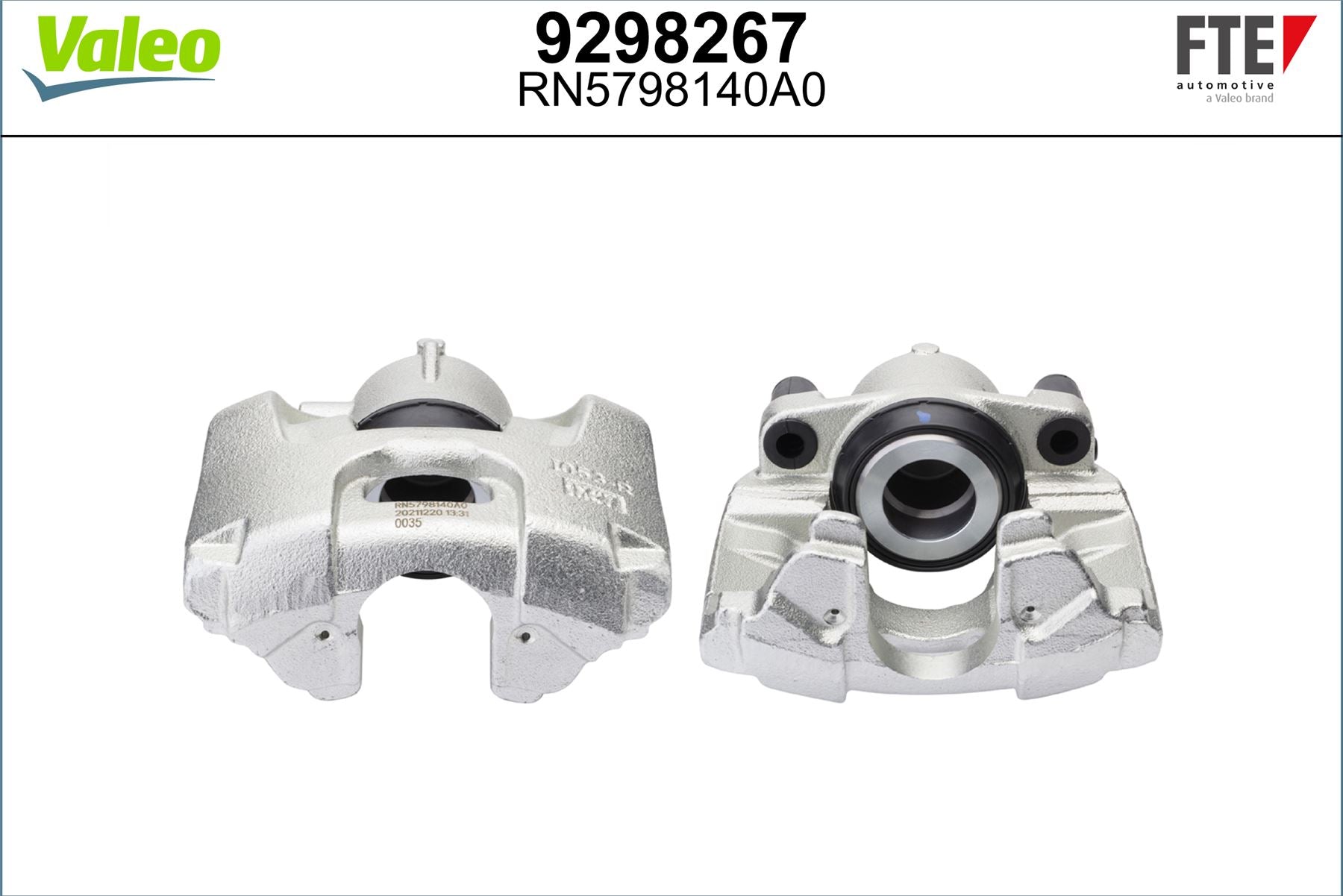 Valeo Right Brake Caliper Right for Saab, Fiat & more, OEM quality, OEM 542539, MPN 9298267