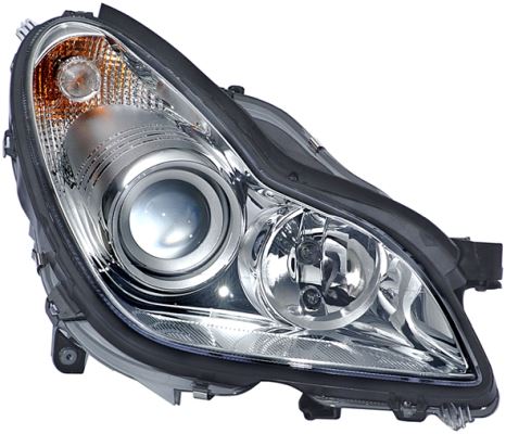 Mercedes-Benz CLS Right Headlight | Hella OEM 219 820 06 61 - View 2