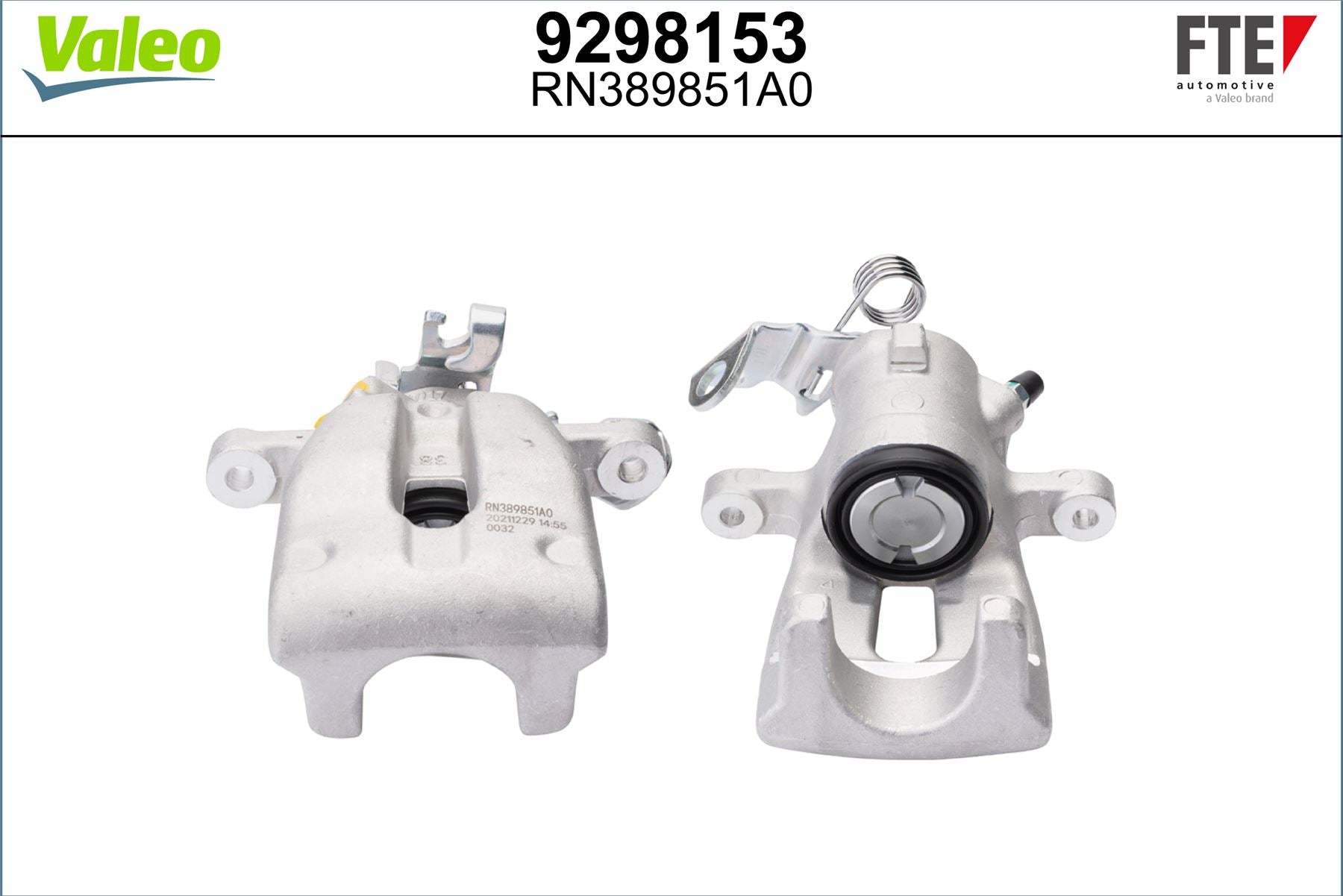 Valeo Left Brake Caliper Left for Vauxhall, OEM quality, OEM 542096, MPN 9298153