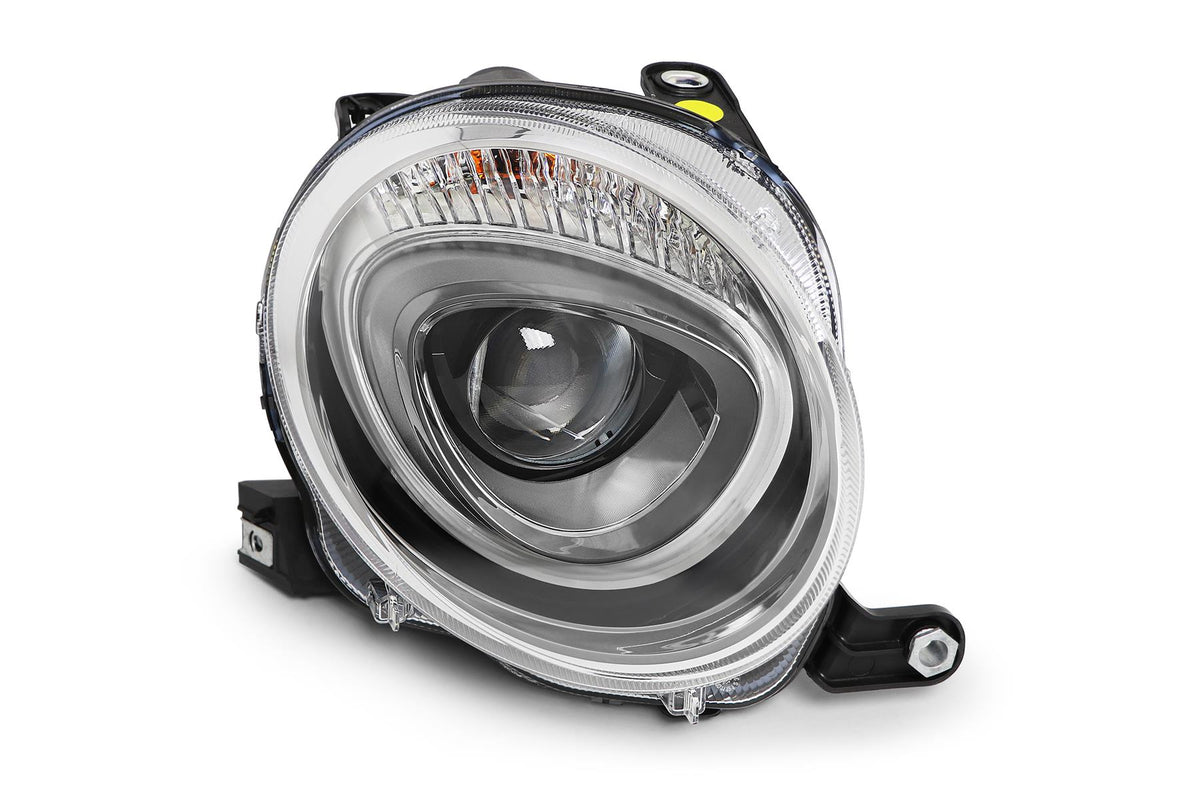Fiat 500 Right Headlight, Magneti Marelli OEM, OEM 52007419 - View 2