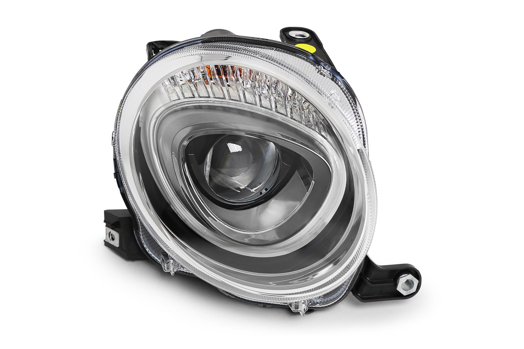 Fiat 500 Right Headlight, Magneti Marelli OEM, OEM 52007419 - View 2