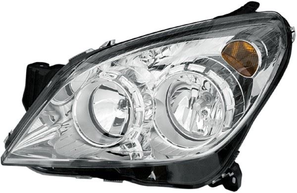 Hella Left Headlight for Vauxhall & Holden, OEM quality, OEM 13239286, MPN 1LG 270 370-631