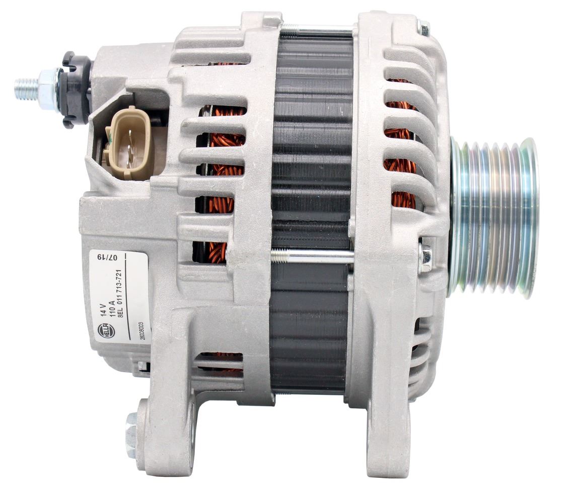 Hella Alternator for Nissan, OEM quality, OEM A002TJ1291 - View 3